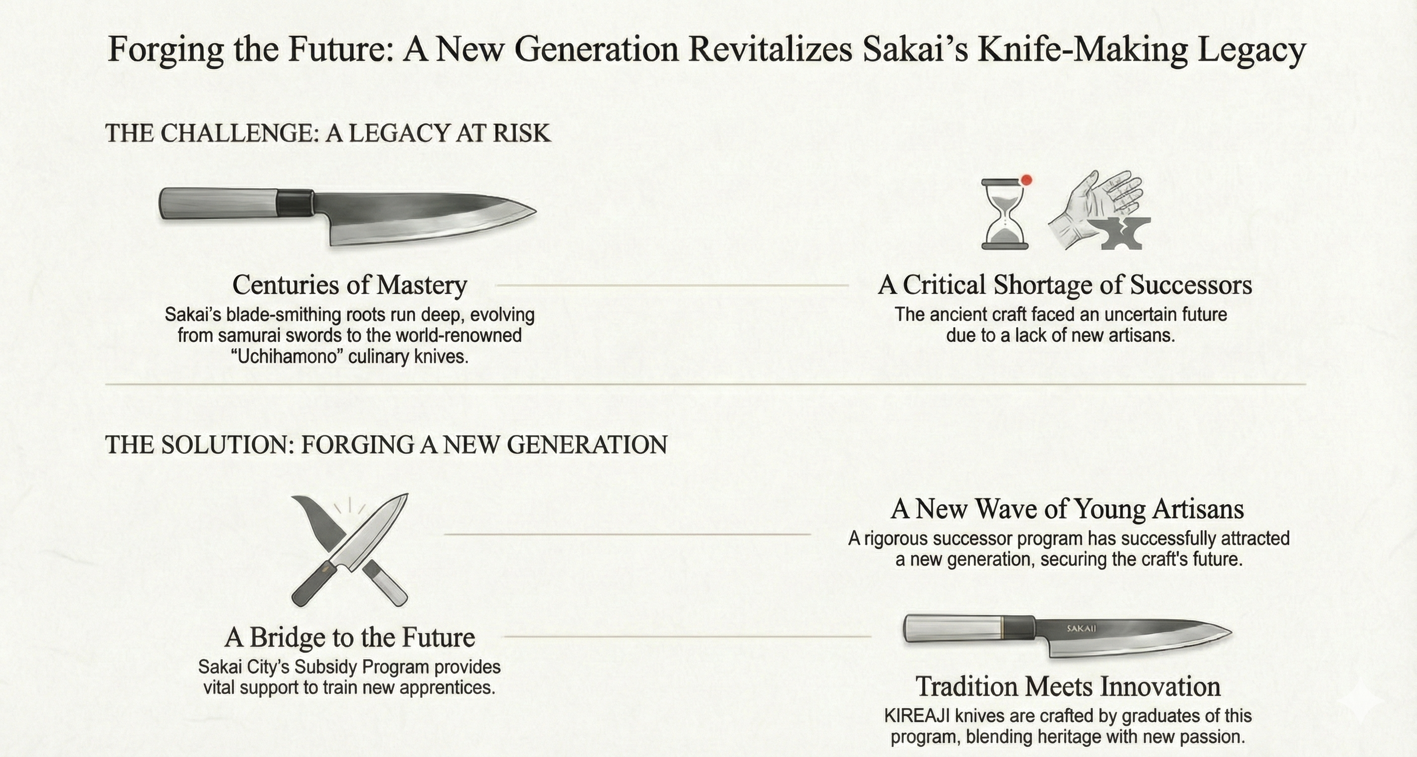 Sakai Knife Legacy Revitalization Plan