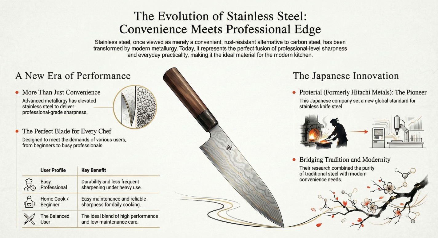 Stainless Steel Reimagined: Where Practicality Meets Professional Precision