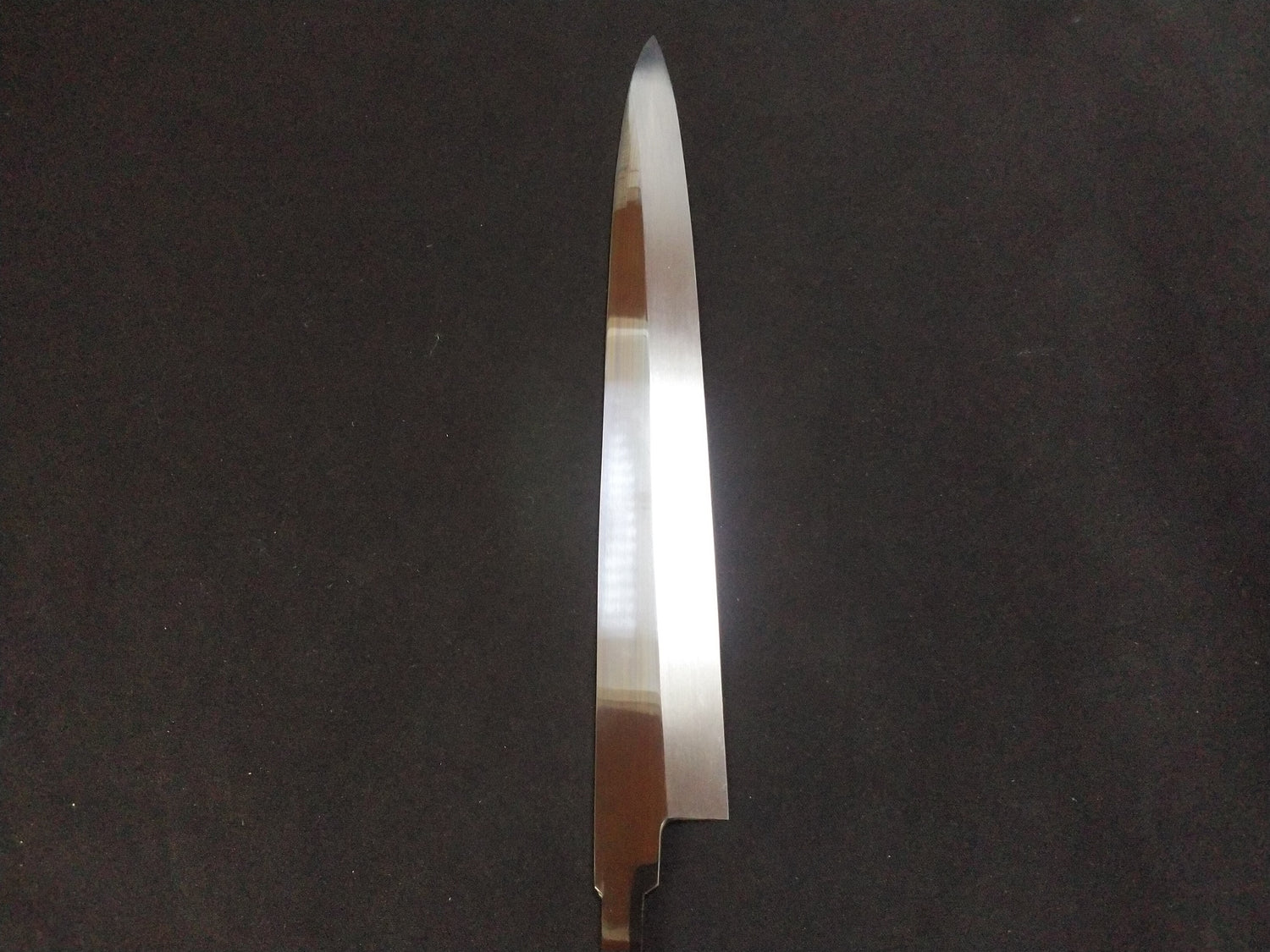 Super-Steel-Honyaki-Yanagiba-300mm-Mirror-Polished-one_side