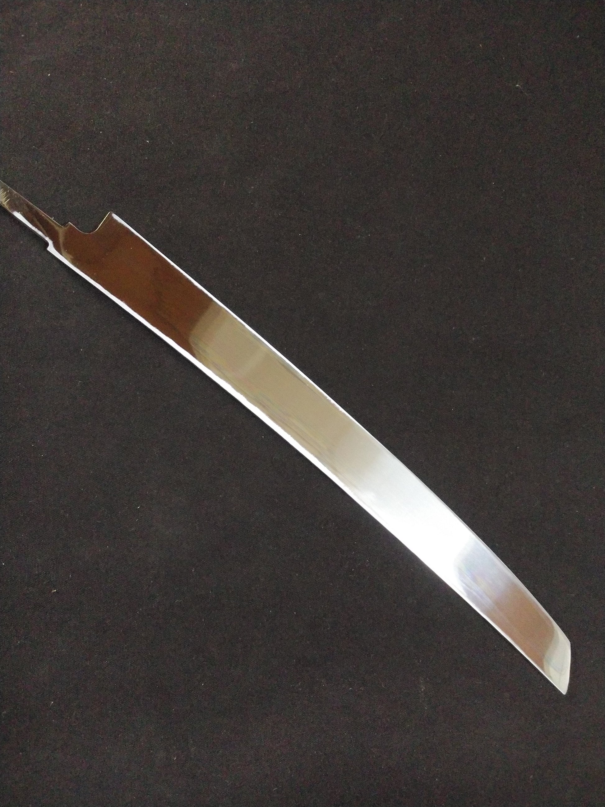 Japanese Knife Yanagiba(Sakimaru) Super Steel(Honyaki)