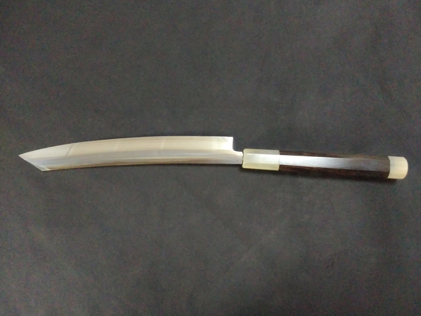 Super Steel(Honyaki) Yanagiba(Kiritsuke) 210mm-Mirror Polished(both sides)