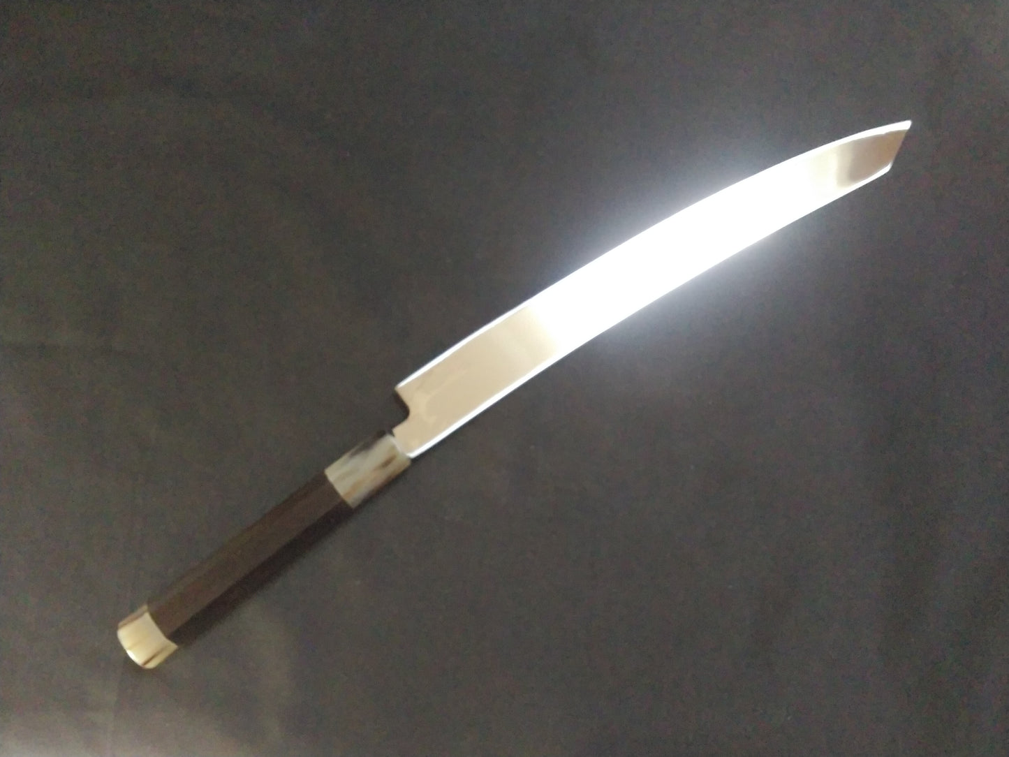 Japanese Knife Yanagiba(Kiritsuke) Super Steel(Honyaki)