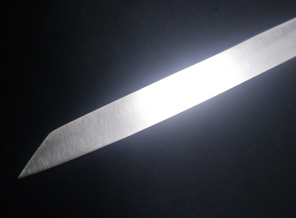 Super Steel (Honyaki)  Fuguhiki  270mm-Mirror Polished (one side)