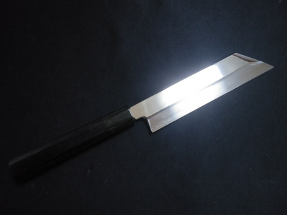 Super Steel (Honyaki) Mukimono 180mm-Mirror Polished(both sides)