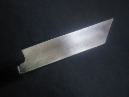 Super Steel (Honyaki) Mukimono 180mm-Mirror Polished (both sides)
