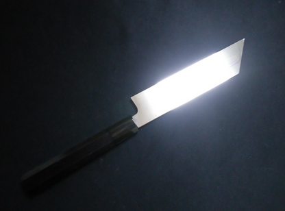 Super Steel (Honyaki) Mukimono 180mm-Mirror Polished(both sides)