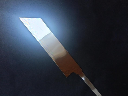 Super Steel (Honyaki) Mukimono 180mm-Mirror Polished (both sides)