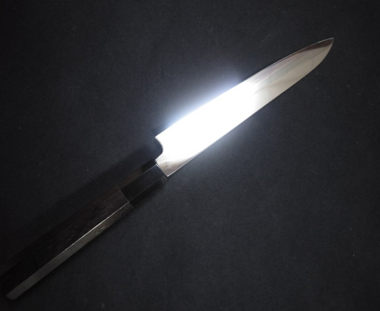 Super Steel (Honyaki) Petty 180mm -Polished (both sides)
