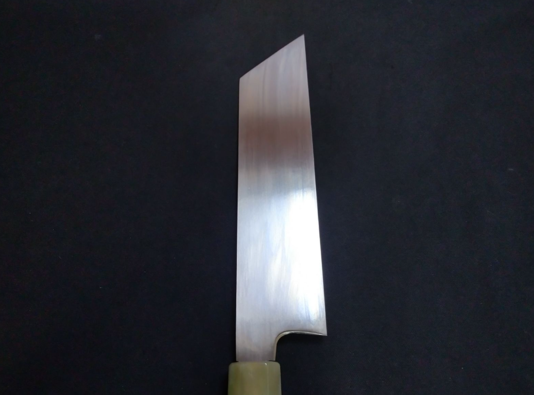 Super Steel (Honyaki) Root Vegetable Nakiri 180mm -Kido Finishing