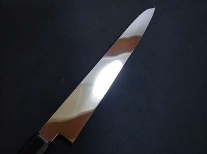 Super Steel (Honyaki)  Sujihiki  240mm-Mirror Polished(both sides)