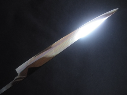 Super Steel (Honyaki)  Sujihiki  360mm-Mirror Polished (both sides)