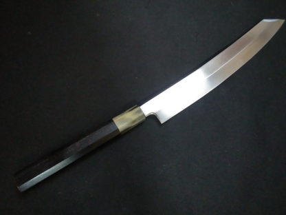 Super Steel (Honyaki) Yanagiba(Kiritsuke) -Ultra thin- 240mm -Kido Finishing
