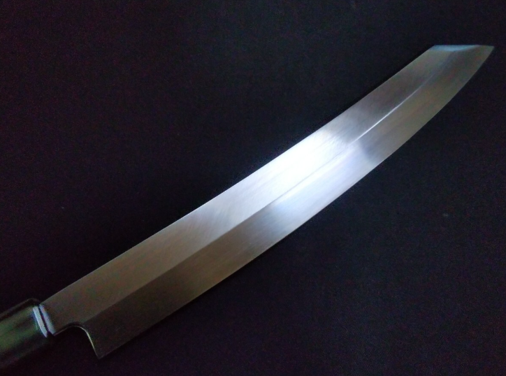 Super Steel (Honyaki) Yanagiba(Kiritsuke) -Ultra thin- 240mm -Kido Finishing