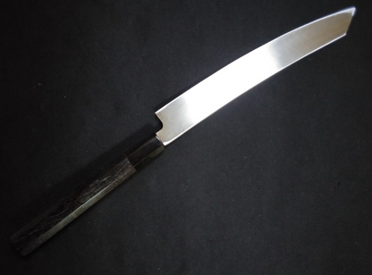 Super Steel (Honyaki) Yanagiba(Kiritsuke) -Ultra thin- 240mm -Mirror Polished(one side)