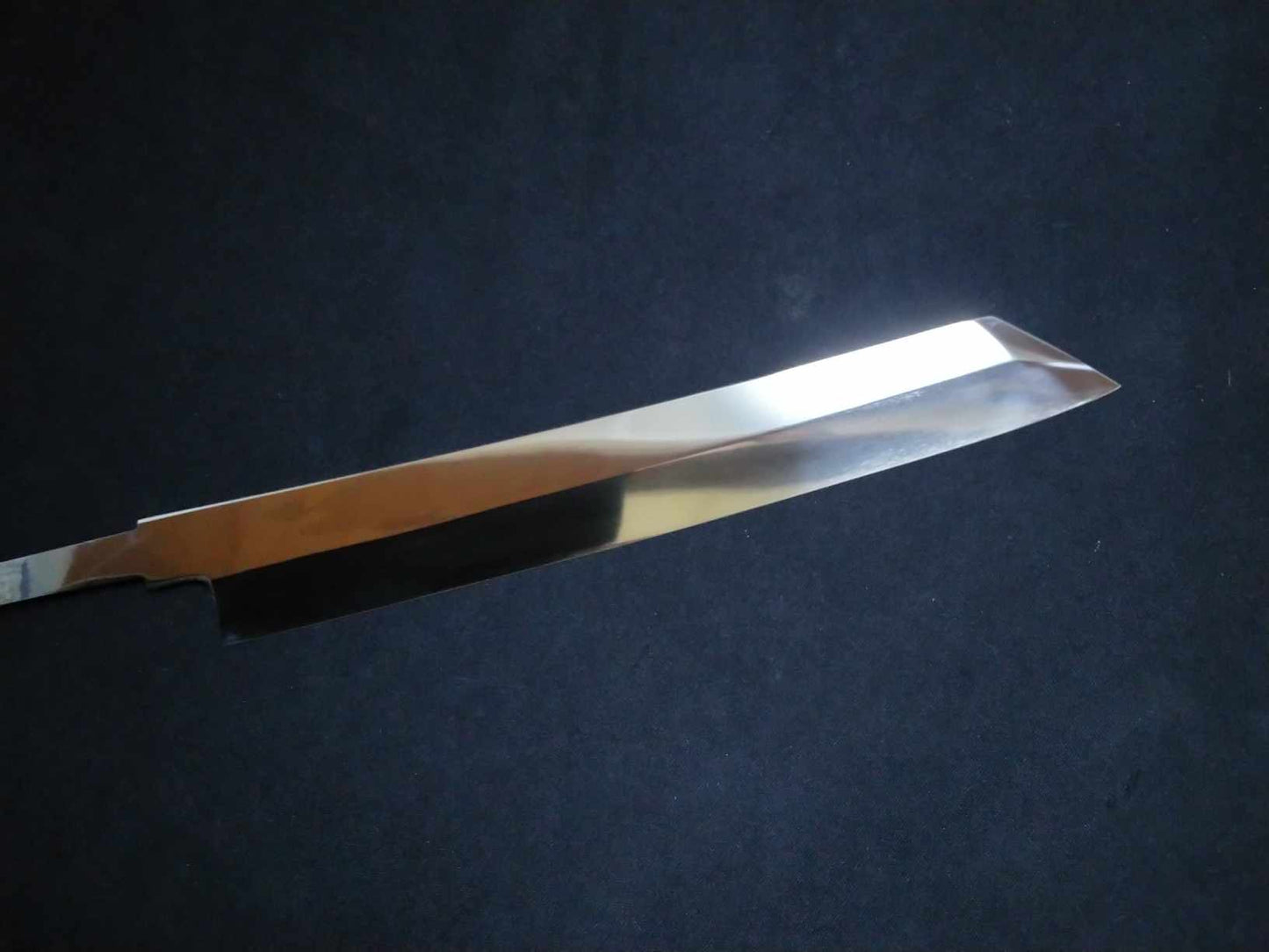 Super Steel(Honyaki) Yanagiba(Kiritsuke) 210mm-Mirror Polished(both sides)