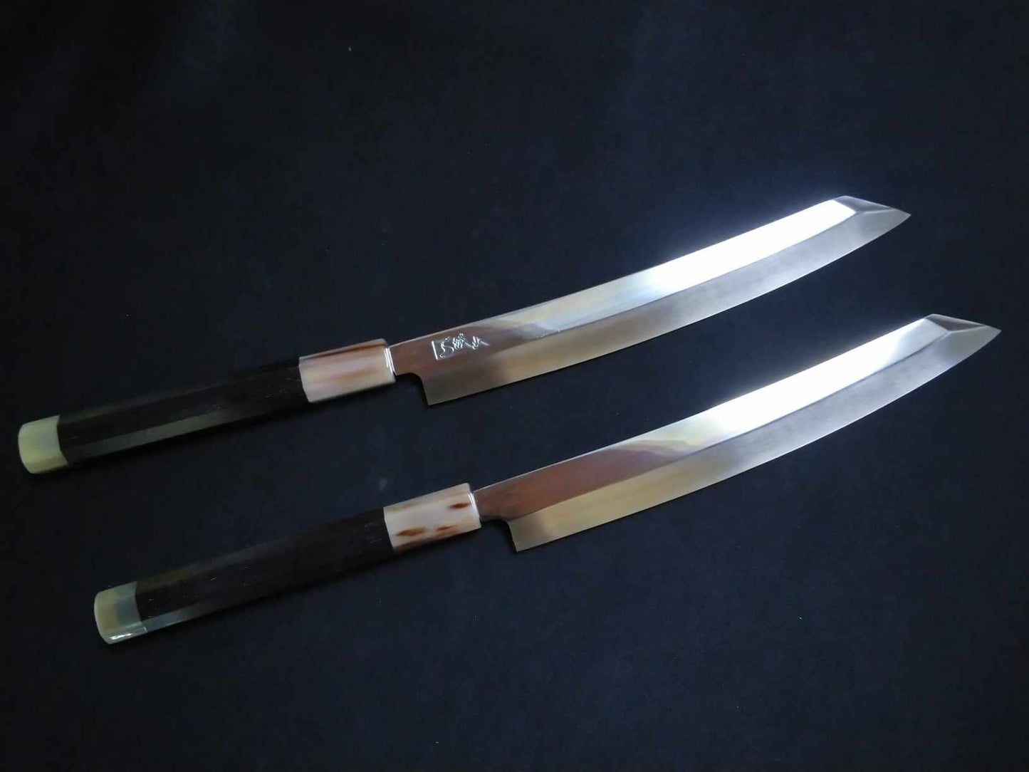 Super Steel(Honyaki) Yanagiba(Kiritsuke) 210mm-Mirror Polished(one side)