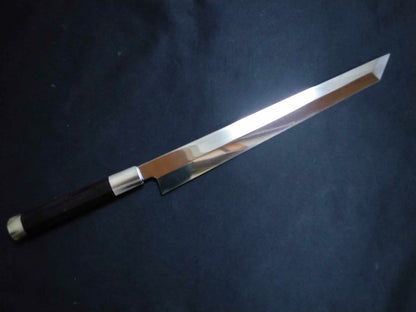 Super Steel(Honyaki) Yanagiba(Kiritsuke) 330mm-Mirror Polished(both sides)