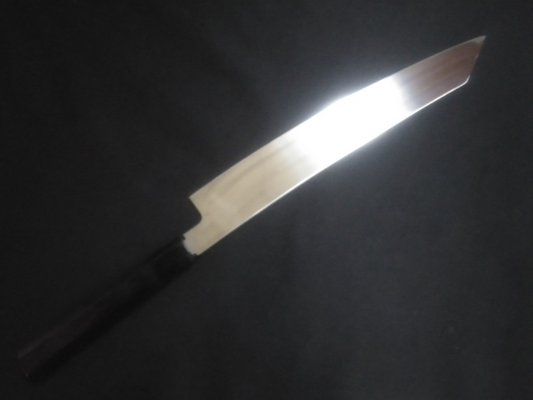 Super Steel (Honyaki) Yanagiba (Kiritsuke) 330mm-Mirror Polished (both sides)