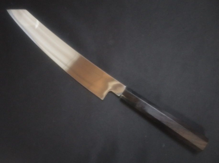 Super Steel (Honyaki) Yanagiba (Kiritsuke) 330mm-Mirror Polished (both sides)