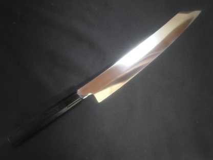 Super Steel (Honyaki) Yanagiba (Kiritsuke) 330mm-Mirror Polished (both sides)