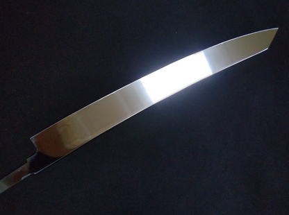 Super Steel (Honyaki) Yanagiba (Kiritsuke) 360mm-Mirror Polished (both sides)