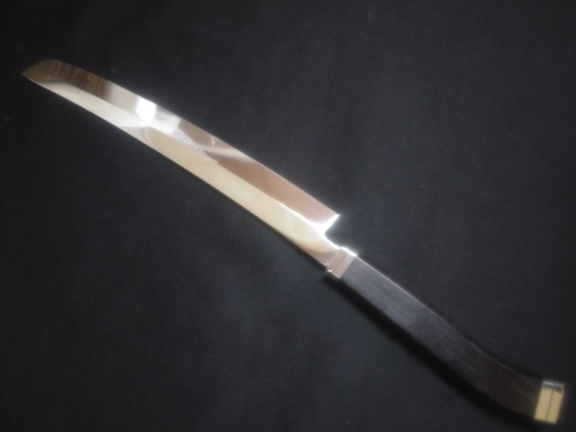 Super Steel (Honyaki) Yanagiba (Sakimaru) 270mm-Mirror Polished (both sides)