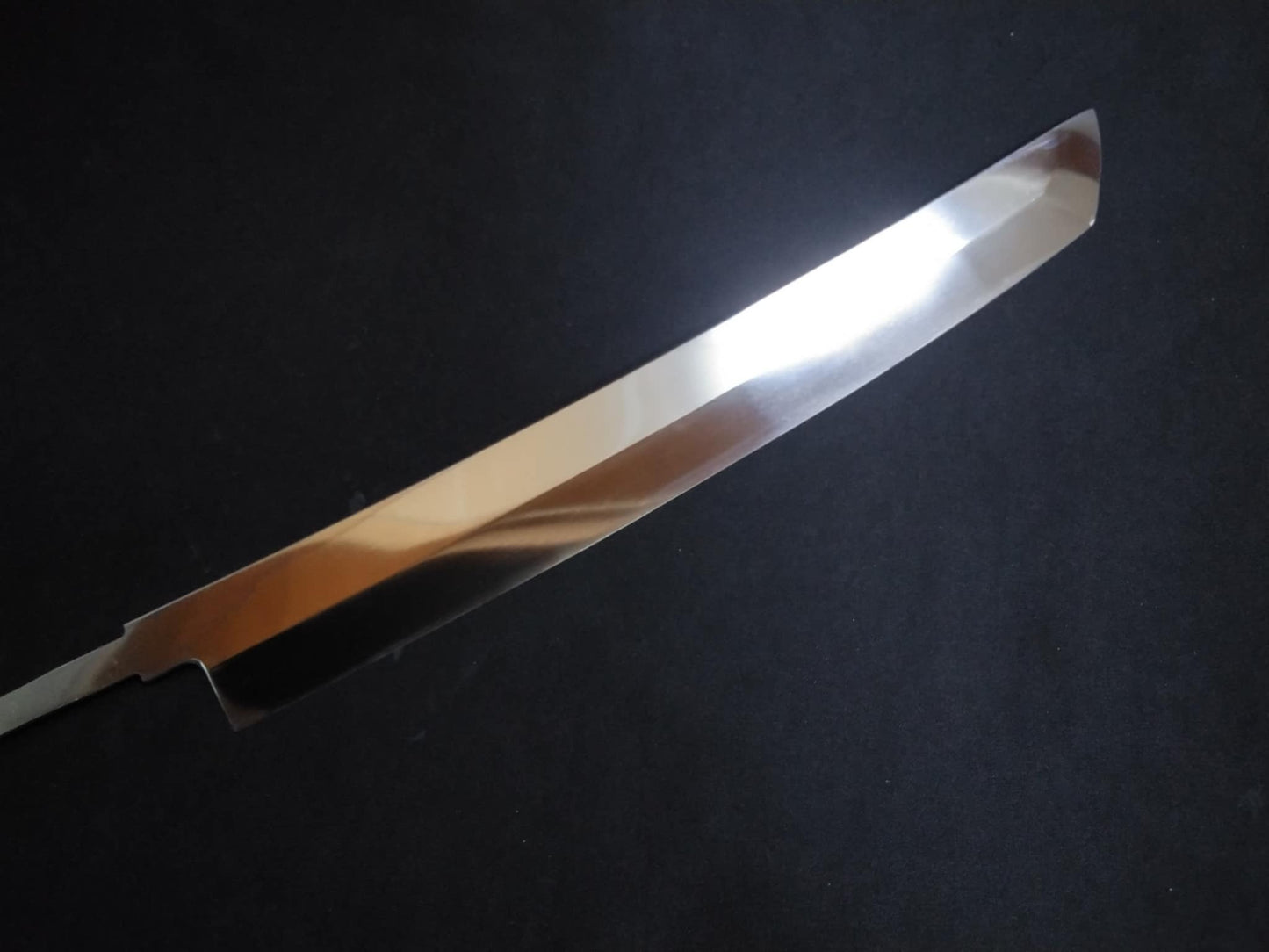 Super Steel (Honyaki) Yanagiba(Sakimaru) 360mm-Mirror Polished(both sides)