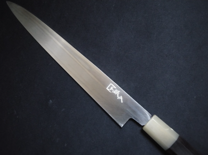 Super Steel (Honyaki) Yanagiba(Ultra thin) 270mm -Mirror Polished(one side)
