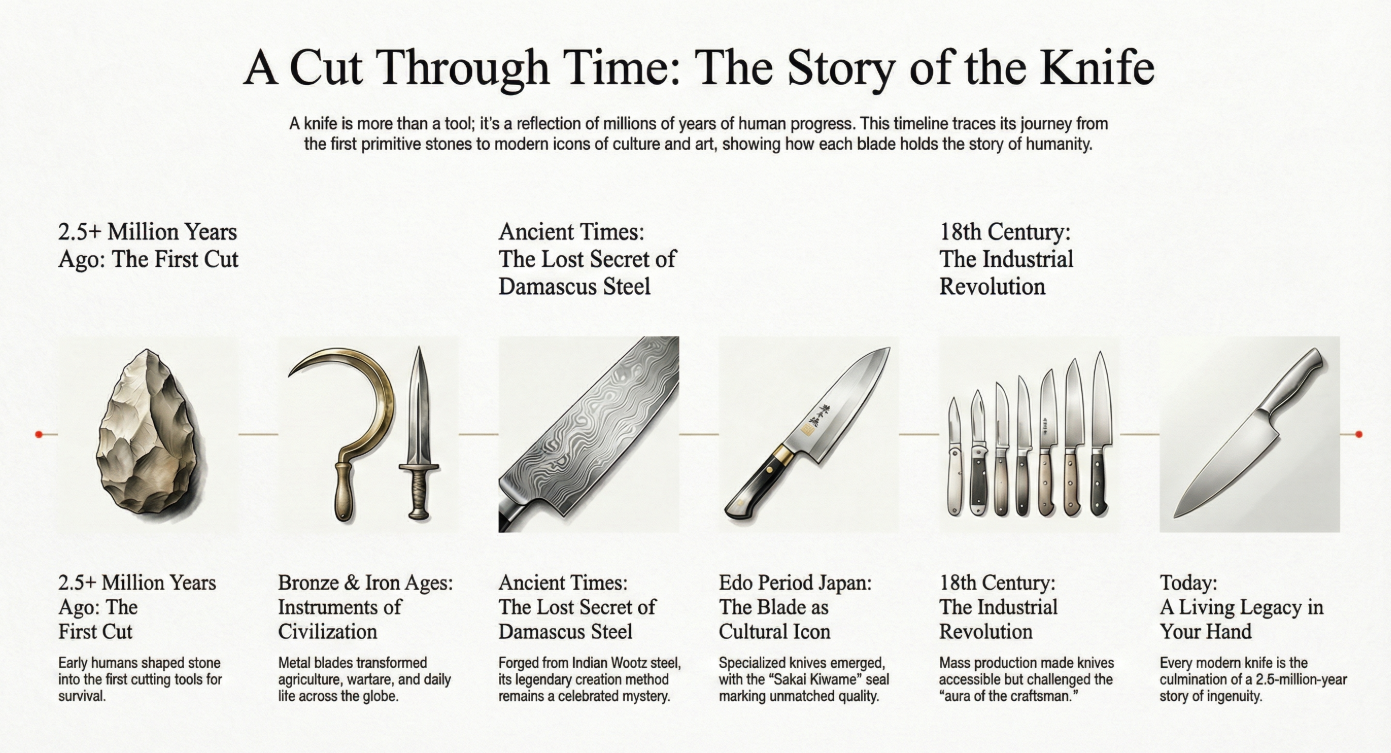 A Cut Through Time: How Knives Shaped Human History