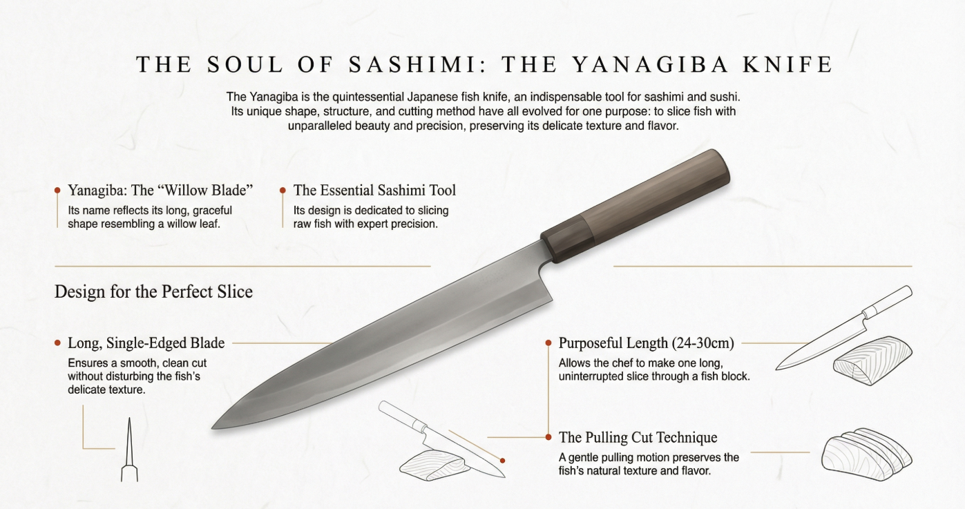 The Soul of Sashimi Yanagiba Knife