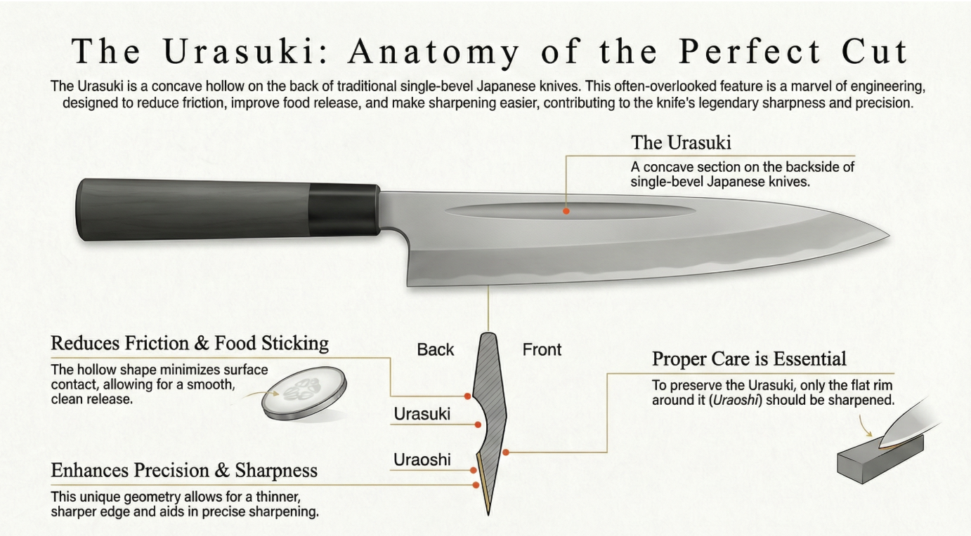 hollow edge knife air pocket diagram
