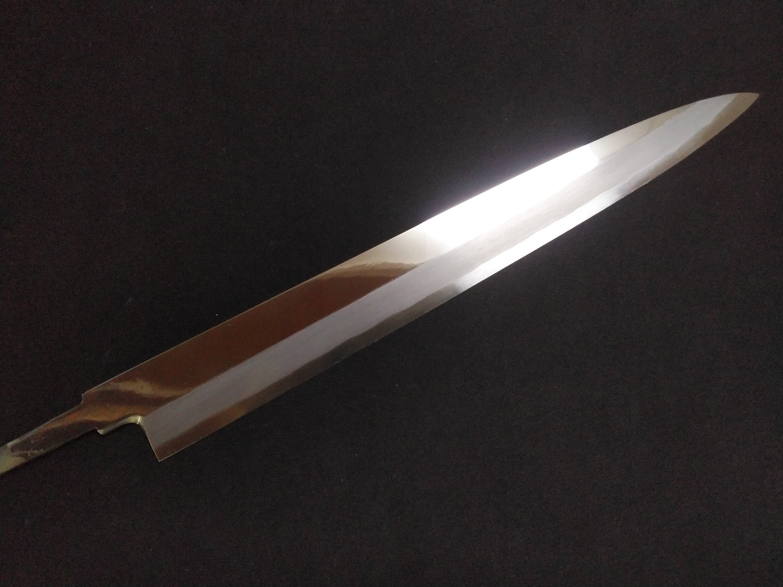 White-Steel-2-Yanagiba-300mm-Mirror-Polished-one-side