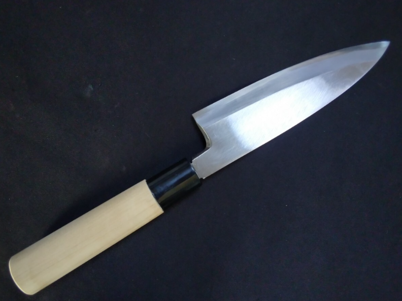 White Steel #2 Funayuki Deba 150mm-Kido Finishing -Left handed