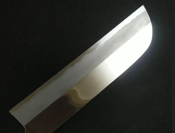 White Steel #2 Kamausuba 210mm-Mirror Polished(one side) -Left handed