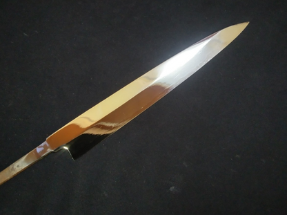 White Steel #2 Yanagiba 210mm- Mirror Polished (both sides)