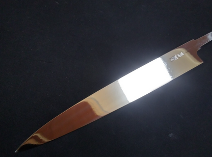 White Steel #2 Yanagiba 210mm- Mirror Polished (both sides)