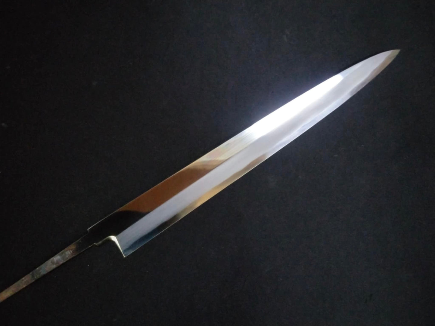 White Steel #2 Yanagiba 330mm-Mirror Polished(one side)