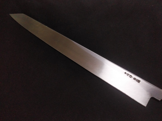 White Steel #2 Yanagiba (Kiritsuke) 330mm-Mirror Polished(one side)