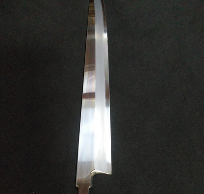 White Steel #2 Yanagiba (Kiritsuke) 330mm-Mirror Polished(one side)