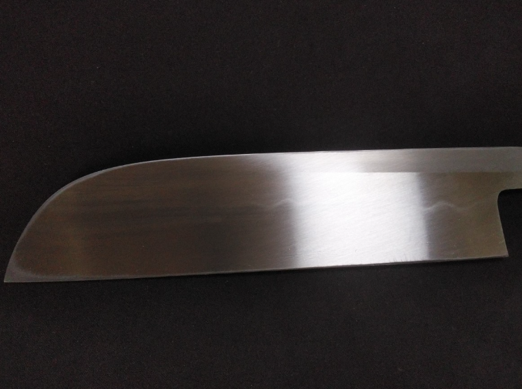 White Steel#2 (Honyaki-Aburayaki) Kamausuba 225mm-Mirror Polished(one side)