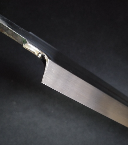 White Steel #2 (Honyaki-Mizuyaki) Yanagiba 240mm-Mirror Polished(one side)