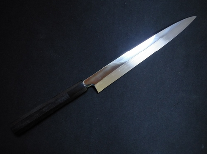 White Steel #2 (Honyaki-Mizuyaki) Yanagiba 240mm-Mirror Polished(one side)