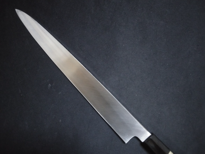 White Steel #2 (Honyaki-Mizuyaki) Yanagiba 300mm-Mirror Polished(one side)