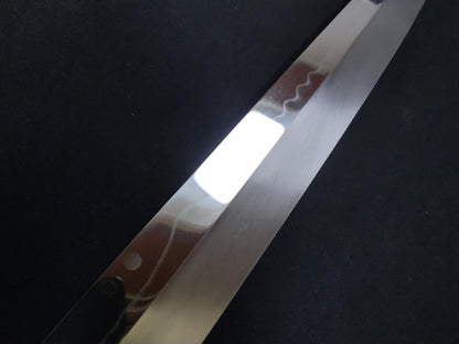 White Steel #2 (Honyaki-Mizuyaki) Yanagiba 400mm-Mirror Polished(one side)