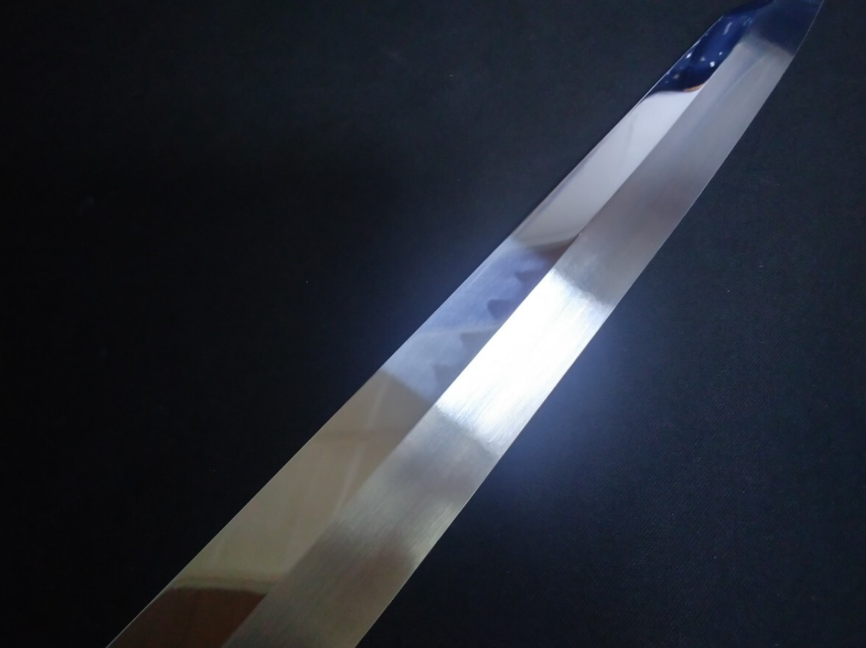 White Steel #2 (Honyaki-Mizuyaki) Yanagiba (Kiritsuke) 330mm-Mirror Polished (one side)