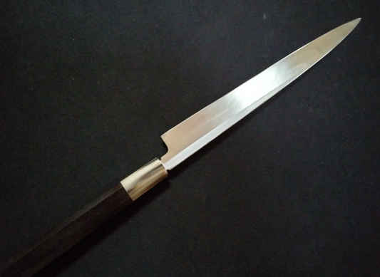White Steel #2 (Honyaki) Fuguhiki 240mm-Hon-kasumi