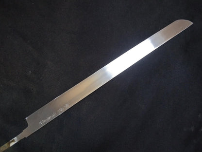 White Steel #2 (Honyaki) Yanagiba 330mm-Mirror Polished(one side)