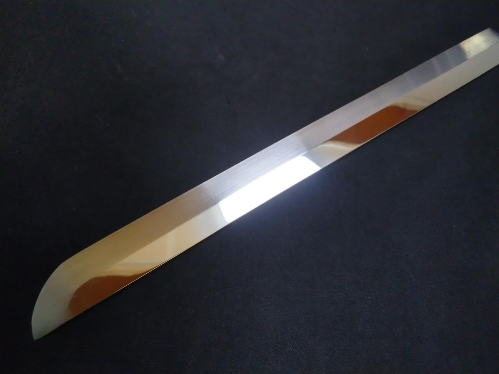 White Steel #2 (Honyaki) Yanagiba 330mm-Mirror Polished(one side)