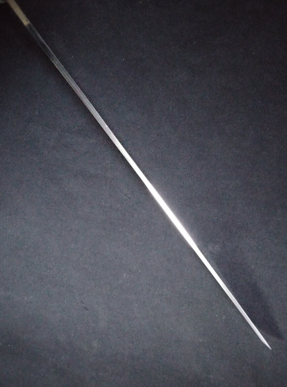 Wihte Steel#2 Damascus Yanagiba (Sakimaru) 300mm- Mirror Polished Blur Finish