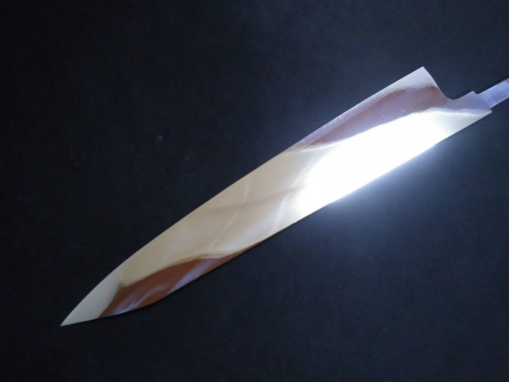 ZDP189 Gyuto 240 mm poli miroir (des deux côtés)